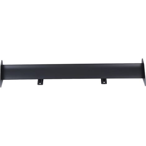 Spoiler trasero, construcción en aluminio, se recomienda instalación profesional, color negro. (1/2)