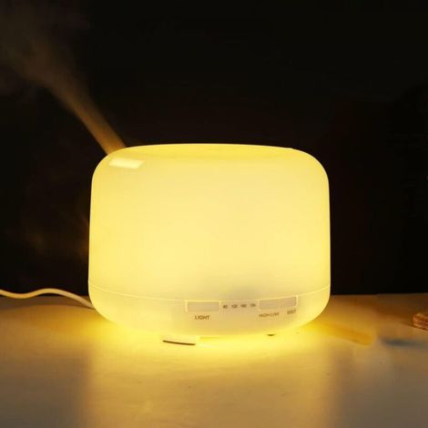 Diffuseur d'huiles essentielles, humidificateur à ultrasons, interrupteur de sécurité, (1/5)
