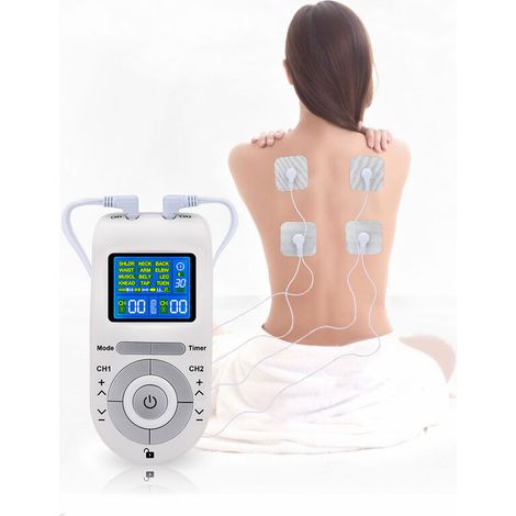 JOORRTAppareil de physiothérapie méridienne 12 Modes Acupuncture Impulsion multifonctionnelle 100 000 Masseur Acupuncture Physiothérapie Mini (1/5)