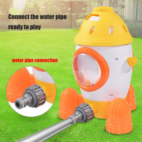 Arroseur d'eau extérieur pour enfants, pieuvre rotative, jouet d'eau d'été pour garçons et filles (1/5)