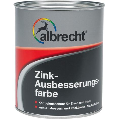 Albrecht Zink-Ausbesserungsfarbe 375 ml zinkhell Rostschutz Zinkausbesserung