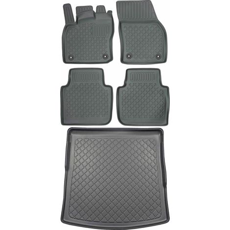 ARISTAR 193294G Baule + Tappetini ARISTAR 603293 - Skoda Kodiaq SUV dal 03.2017, piede AV2 anteriore - INSTALLATI