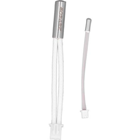 Stainless Steel 3D Printer Heater Cartridge NTC100K Thermistor Sensor Set White for Ender 3 S1 Pro 24V 40W
