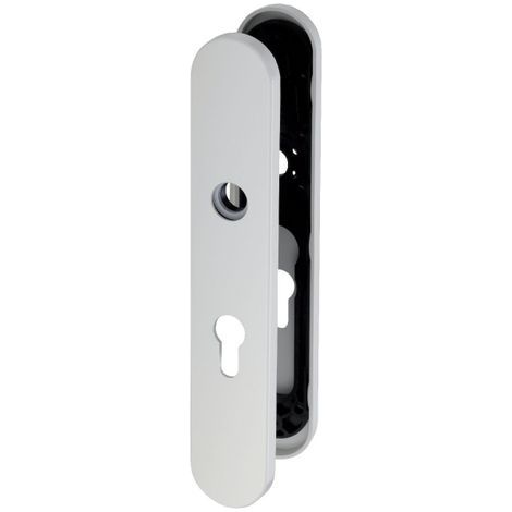 Coppia di placche lunghe Arcolor 8900 BR BEZAULT Key i - Bianco - 0165033
