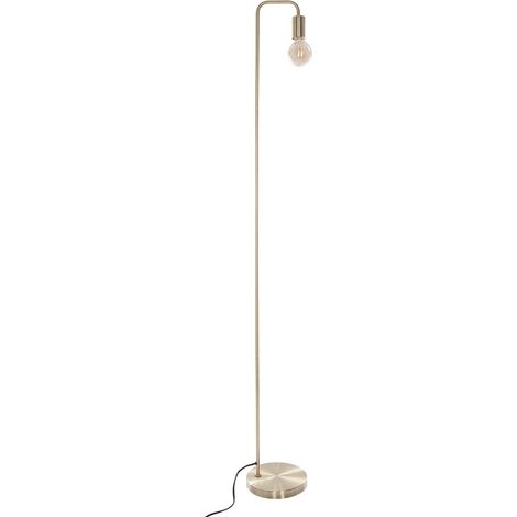 Atmosphera – Lampadaire LED droit en métal 150 cm – Puissance 60W – Culot E27 – Design moderne pour éclairage intérieur