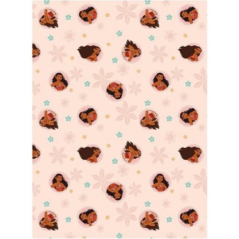Disney Moana Decke – Weiches & leichtes Flanell für Bett & Sofa (110x150 cm)