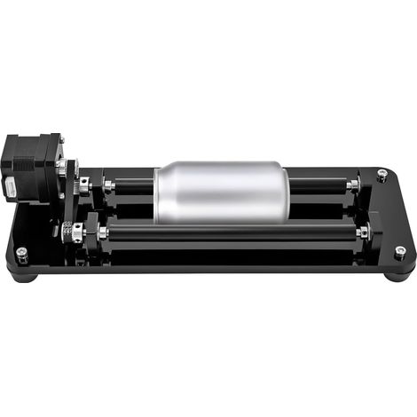 Rouleau rotatif à axe Y 360° - Gravure d'axe de rotation pour objets 3 20 cm avec design réglable Outil gravure machine découpe (1/5)