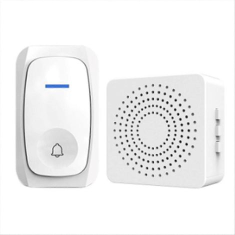 Intelligente, kabellose Türklingel für Zuhause, wasserdicht, 150 m Reichweite, mit USB-Stecker, einfach zu installieren und keine Verkabelung erforderlich. (1/5)
