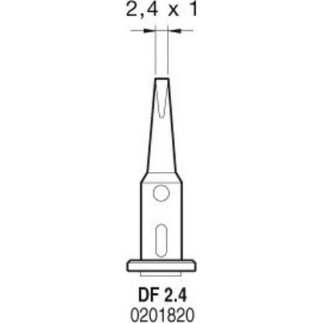 Schweißerwerkzeug JBC 0201820 Schraubendreherspitze 2.4x1mm