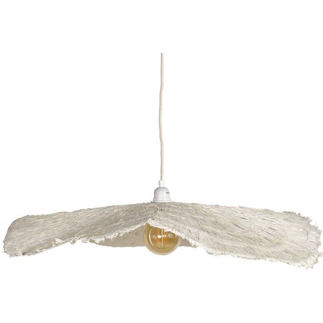Abat-jour en papier mâché pour suspension Naturel 78 cm (1/3)