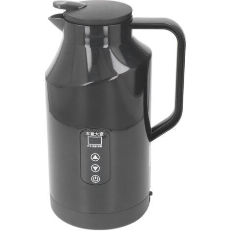 Bouilloire électrique pour voiture 1500 ml 200W – Acier inoxydable – Prise allume-cigare 12V/24V – Isolation avancée pour boissons chaudes (1/5)