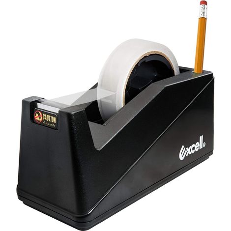 Dualcore Dispenser with Pencil Holder, Black (1/5)