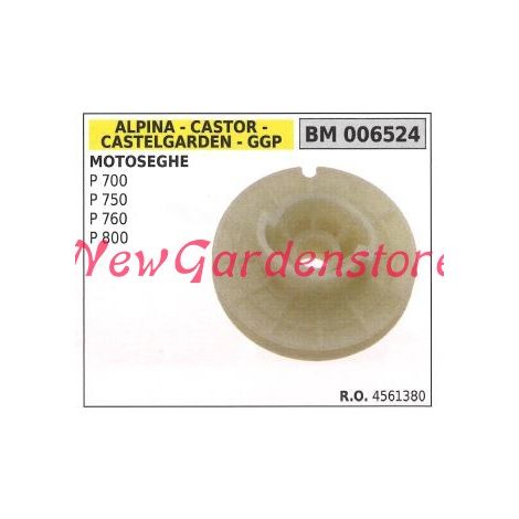Polea de arranque motor motosierra CASTELGARDEN 700 750 760 800 006524