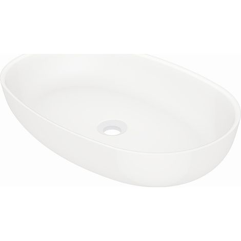 Steinberg Série 440 lavabo à poser, ovale, 600x400x130mm,