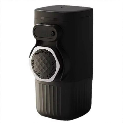Machine à café expresso portable, machine à capsules à pression manuelle pour une utilisation en extérieur et à domicile, machine à expresso italienne compacte (1/5)