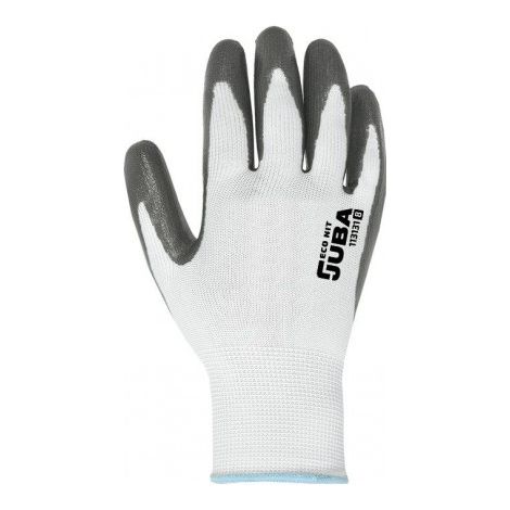 GUANTE POLIEST NITRILO GR/BL 1