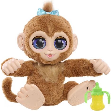 Jouet interactif - FURREAL FRIENDS - Peanut le singe - Plus de 100 réactions. Marche. Équilibre et câlins (1/5)