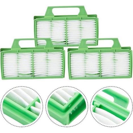 Filtre - Pour Aspirateur Robot - Compatible Modèles BORK V700 V701 V702 - Lot De 4 Pièces (1/5)