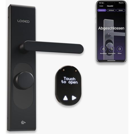 Loqed LOQED Touch Black Edition cerradura inteligente negra