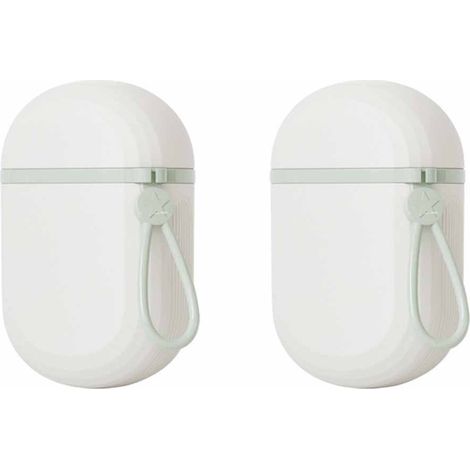 2pcs Boite Savon Voyage, Porte Savon Voyage, Support Savon Portable avec Couvercle, Porte Savon Étanche et Scellé pour Salle de Bain Randonnée Voyage Camping (1/5)