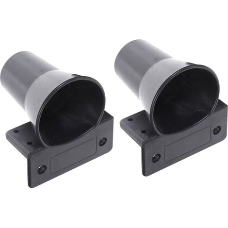 Supports de Fixation Coupelle Aimantée pour Tournevis Électrique Lot de 2 Rangement Mural en Plastique Noir, Pratique pour Atelier Accroche Murale, Lot de Deux, Accessoire de Rangement pour Atelier e (1/5)