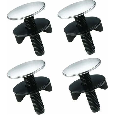 4 Pièces Robinet Trou Couvercle, Robinet Couvercle Trou Cuisine, Bouchon Trou Robinet D'évier, Acier Inoxydable Robinet Trou Couvercle pour Accessoires d'Évier Cuisine, Salle Bain à Maison (15- (1/5)