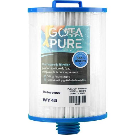 Filtre spa 145mm PWW50 – Longueur 200mm – Pas de vis épais avec 2 à 4 rainures – Compatible Darlly 60401 SC714 (1/5)