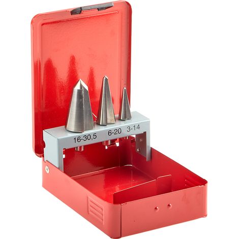 Coffret de forets RS PRO HSS 3mm à 30mm, 3 pièces ( Prix pour 1 )