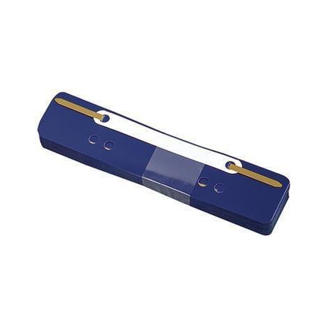 Soennecken Heftstreifen 3174 kurz Kunststoffdeckl. d.bl 25 St./Pack. (1/3)
