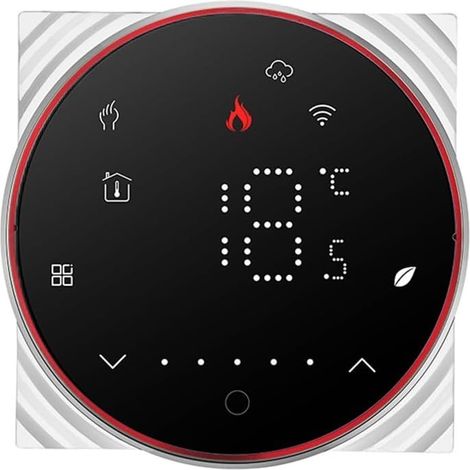 Thermostat numérique intelligent connectivité WiFi, commande vocale et programmation 5+1+1 pour le confort de la maison (1/5)