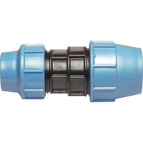 MANICOTTO RIDOTTO A COMPRESSIONE PER ACCOPPIAMENTO TUBO POLIETILENE UNIDELTA Ø50x40 - PN16