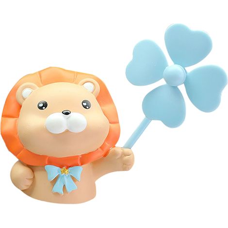 Dekorative Clip-Accessoires für Aromatherapie-Diffusoren, niedlicher Löwen-Autoanhänger, ideal für Klimaanlagen. Design: Cartoon. (1/5)