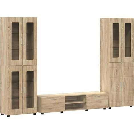 Maison Exclusive - Conjunto de mueble de TV con cajón FLORIN 3 pc (1/5)