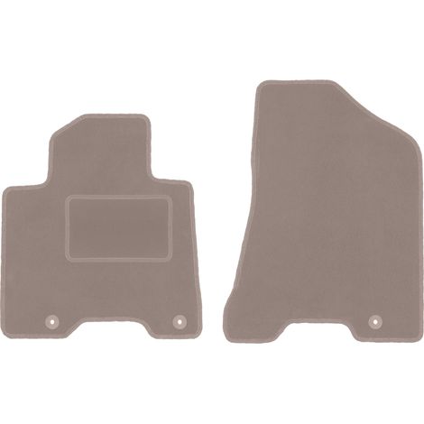 Tapis avant beiges pour : Kia Sportage IV SUV (2015-) (1/5)
