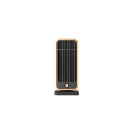 Petit Chauffage d'appoint. 500W Radiateur Soufflant Céramique. PTC Mini Chauffage Rapide Electrique pour Chambre. Bureau. Salon Portable. Protection Multiple. Thermostat et économie (1/5)