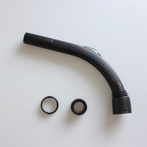 Accessoires d'aspirateur 35mm accessoires d'aspirateur tuyau tuyau à main coude poignée tuyau connecteur noir (1/4)