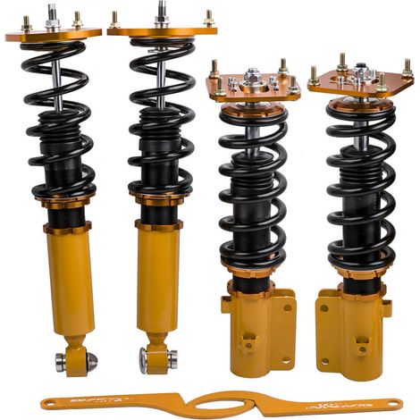 1986-1991 para Mazda RX7 FC FC3S Coilover Amortiguador Coil Spring Shocks Struts (1/5)