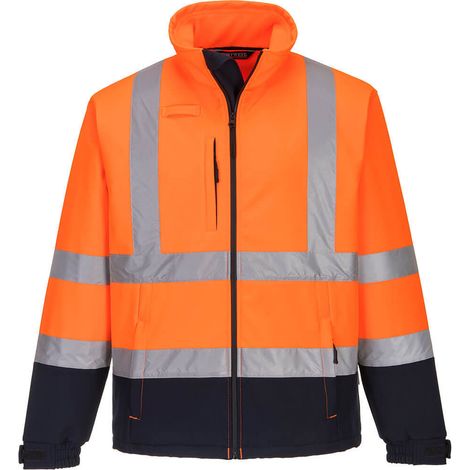 Softshell Bicolore (3 Strati) Colore: Arancione/marine Taglia XL - Portwest