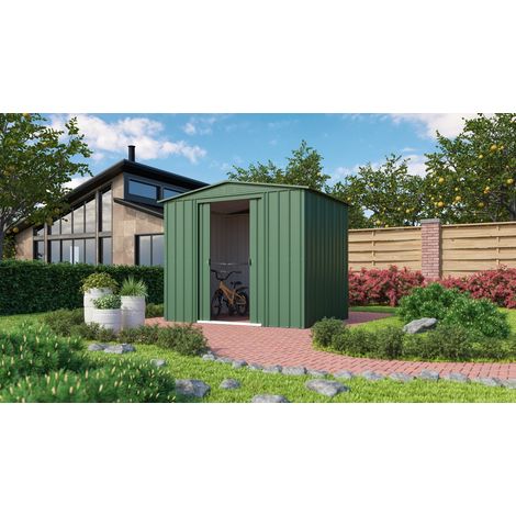 Globel Industries Gerätehaus "Gartenmanager Dream 86", jade, 4,53 m², ohne Schleppdach (1/5)