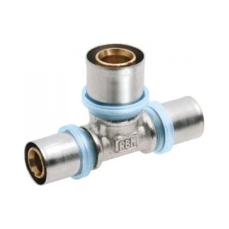 Té réduit à sertir pour tube multicouche diamètre 26-32-26