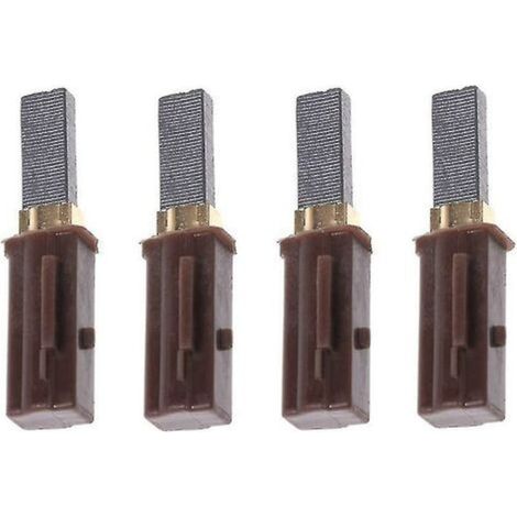 Lot de 4 charbons moteur pour moteurs d'aspirateur Ametek Lamb 2311480 et 333261, balais carbone de rechange (1/5)
