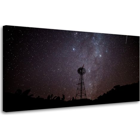 Leinwanddruck Weltraum-Sternschnuppe 80x40 cm