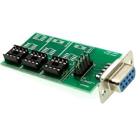 SN : 050D5A5B V1.3 Programmateur UPA-USB avec adaptateur EEPROM SOP8 SOIC8 à clip pour Windows 10 64 bits avec fonctions NEC et réglage de la puce ECU (adaptateur de carte EEPROM) (1/5)