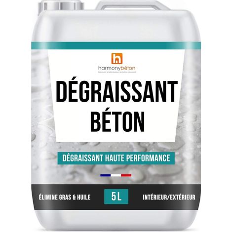 Dégraissant - Nettoyant - 5 L - Harmony Béton