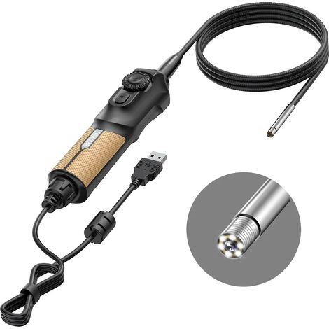 Videoscopio, risoluzione HD, sonda flessibile, THINKCAR TES102, 5,5 mm (1/2)