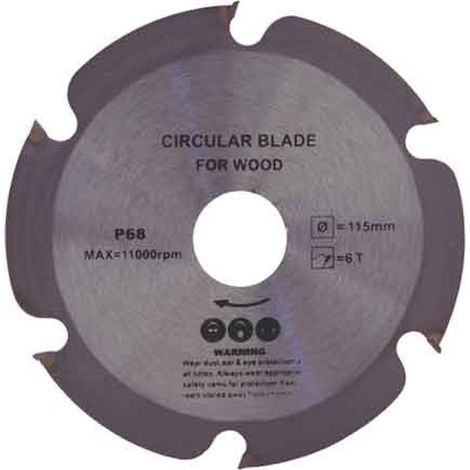 DISCO DA TAGLIO PER LEGNO ECEF Ø 230 mm