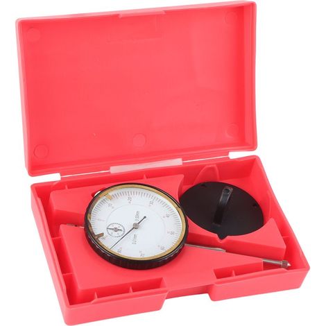 Indicateur de Mesure à Cadran en Laiton avec Tige en Acier Rapide et 7 Roulements, Gamme 0‑30mm (1/5)