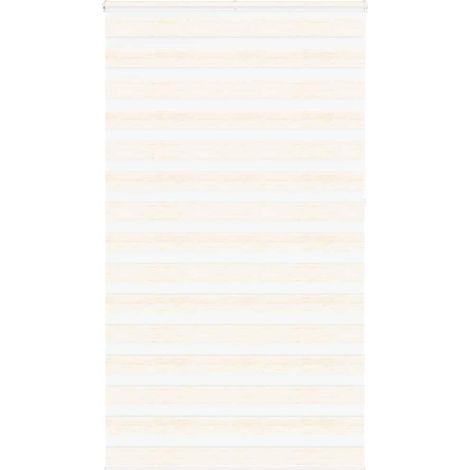 Doppelrollo Marmorbeige 130x230cm Stoffbreite 125,9 cm Polyester