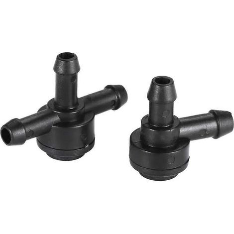 Lot de 2 raccords de tuyau de lave-glace compatible pour Volvo C30, C70, S40, S60, S80, V50, V70, XC60 – Accessoires auto pour système de lave-glace automobile (1/5)