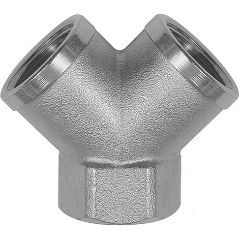 Riegler Verteiler, 2fach, G 1/2 IG, Abgänge 2 x G 1/2 IG, Messing vern. (1/3)